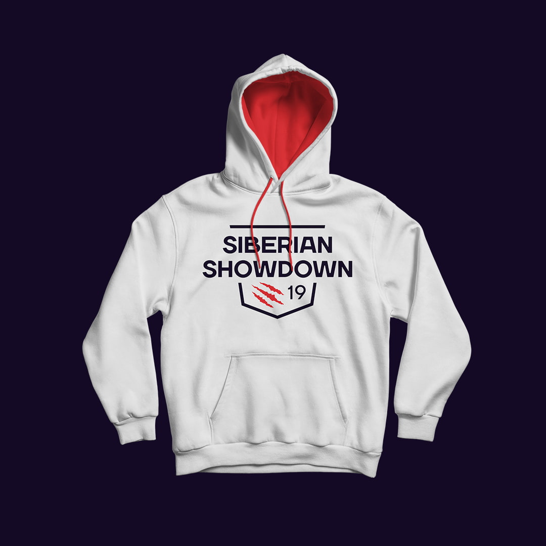 Толстовка с логотипом Siberian Showdown 2019