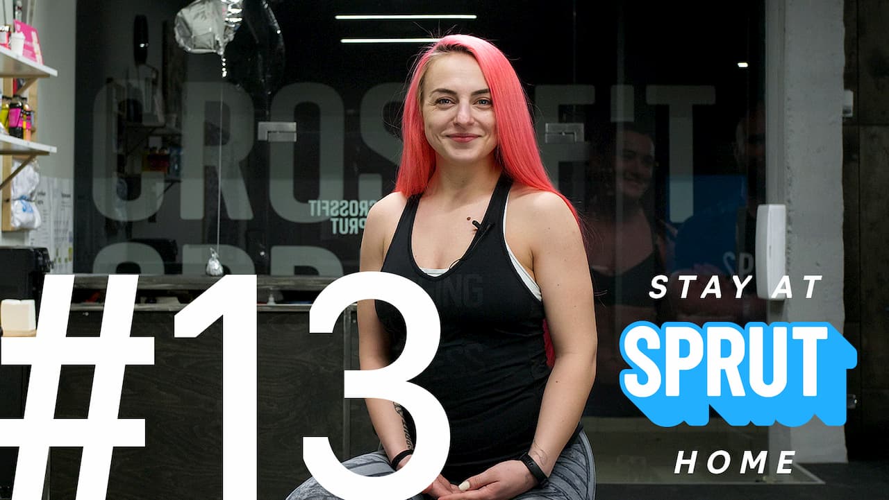 13 домашняя тренировка по кроссфиту SPRUT Stay-at-home